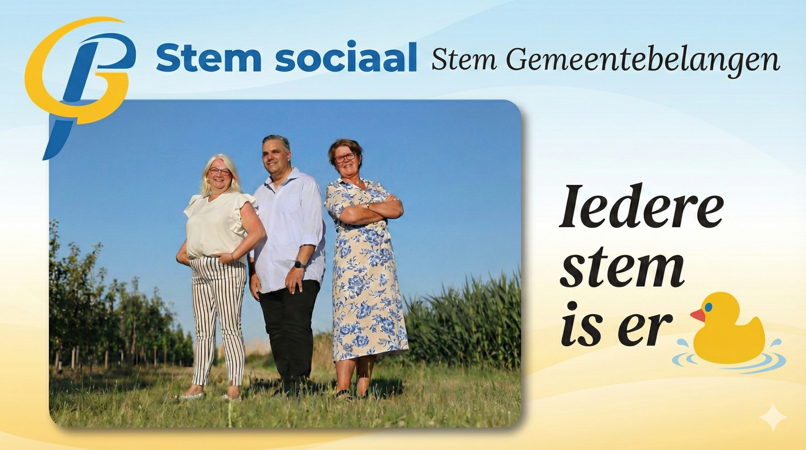 Stem sociaal stem gemeentebelangen Neder-Betuwe